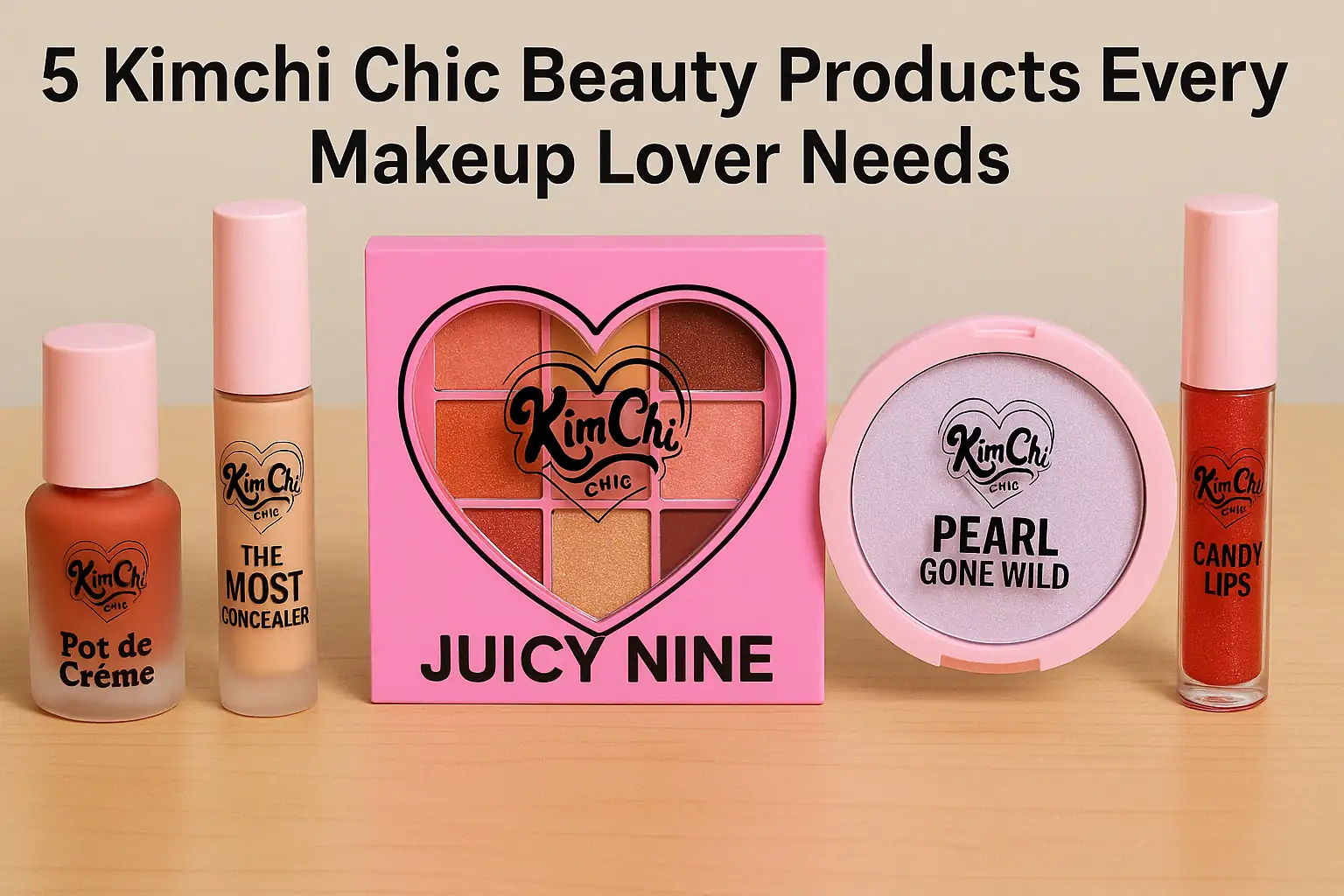 5 Kimchi Chic Beauty Products Every Makeup Lover Needs