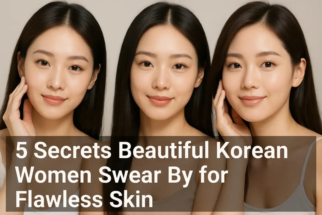 5 Secrets Beautiful Korean Women Swear By for Flawless Skin 4 5-Secrets-Beautiful-Korean-Women-Swear-By-for-Flawless-Skin_koreanskincare.asia