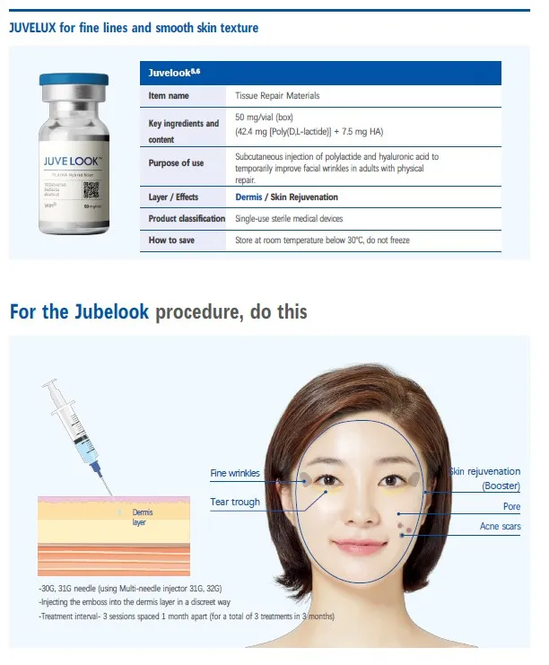 JUVELOOK (10 Vials/Box) – Natural, Long-Lasting Skin Booster 4 juvelook_3