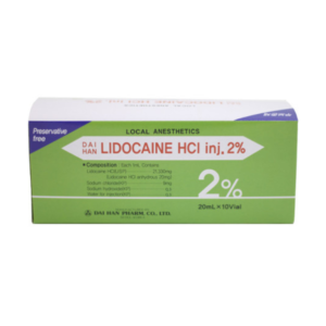 DAEHAN LIDOCAINE 20 ml x 10 vials